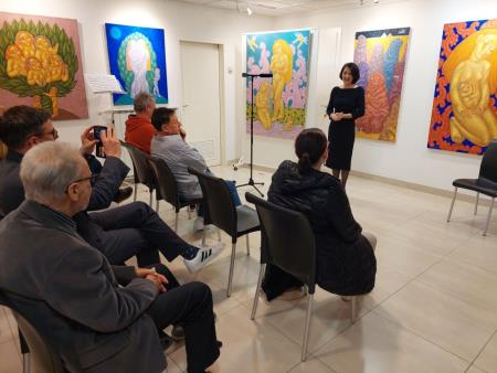 Anamarija Stibilj Šajn o slikarjevem delu (1)